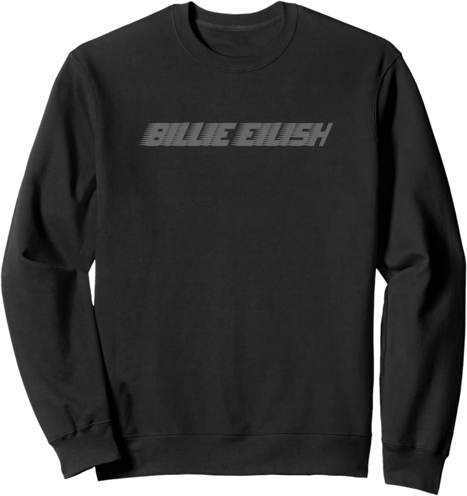 Amazon.com: Billie Eilish Official Grey Billie Logo Amazon.com: Billie Eilish Official Grey Billie Logo